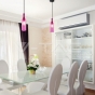 Bottle Pendant Light Rose - 6