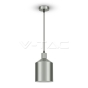 Chrome Pendant Light Holder Ф170 - 1