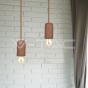 Concrete Pendant Light Brown - 7