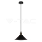Metal Pendant Light Black - 1