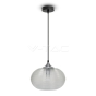 Pendant Light Diamond Cut Glass Transparent Ф350mm - 1