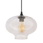 Pendant Light Globe Artistic Glass Transparent Ф280mm - 3