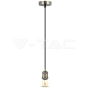 Pendant Light holder Brass Bronze - 3