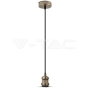 Pendant Light holder Bronze - 1