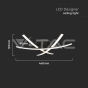 20W LED Designer Light 3L Ceiling - 4