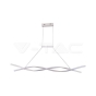 30W LED Designer Hanging Lamp (120*100CM) 4000K White Body - 1