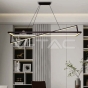 45W LED Designer Hanging Light Triac Dimmable Black 3000K - 6