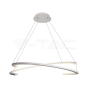 48W LED Designer Hanging Light 800*1200mm Triac Dimmable 4000K White - 1