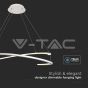 48W LED Designer Hanging Light 800*1200mm Triac Dimmable 4000K White - 3
