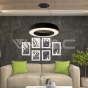 50W LED Designer Hanging Light Triac Dimmable 4000K Black - 8