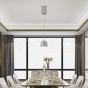 8.5W LED Hanging Lamp Φ100 Grey Body 3000K - 6
