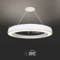 90W LED Designer Hanging Light Triac Dimmable 4000K White - 5