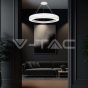 90W LED Designer Hanging Light Triac Dimmable 4000K White - 7