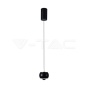 9W LED Designer Hanging Lamp (10*10*100cm) Black 4000K - 1