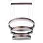 86W Soft Light Chandelier Dimmable Coffee 3000K - 1