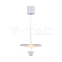 9W LED Designer Hanging Lamp (30*300*1370MM) White 3000K Adjustable Height - 1