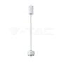 9W LED Designer Hanging Lamp (10*10*100cm) White 4000K - 1