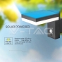 5.5W LED Solar Wall Lamp SMD With PIR Sensor Square IP44 3000K - 4