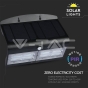 Lámpara de pared solar LED 6.8W Blanco Natural Cuerpo Negro - 7