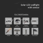 Aplique solar LED de 8W 4000K - 7