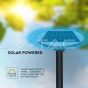 Luz de jardín solar LED 10 W Sensor 4000K IP65 control remoto Función temporizador - 11