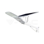 LED Solar Street Light SAMSUNG Chip 50W White Body 4000K - 1