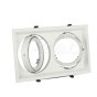 2 x AR111 Soporte Blanco - 1
