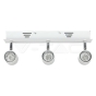 3 x GU10 Track Fitting White - 2