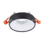 GU10 Fitting Round White Frame, White Reflector - 1