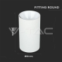 Aro GU10 redondo blanco & blanco - 8