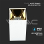 GU10 Fitting Square White & Gold - 5