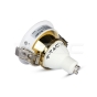 GU10 Fitting redondo blanco+oro - 4