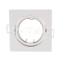 GU10 Spotlight Fitting Square White 2pcs/box - 3
