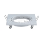 GU10 Spotlight Fitting Square White 2pcs/box - 5