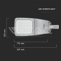 LED Street Light SAMSUNG Chip 200W 4000K 302Z+ Class II Type 3M Inventonics 0-10V - 11