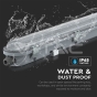 LED Waterproof Fitting M-Series 1200mm 36W 4000K Transparent 120 lm/W - 3