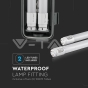 Pantalla estanca LED 2 tubos x 18W Blanco Frío - 11