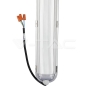 LED Waterproof Lamp SAMSUNG Chip 150cm 70W 6500K 120 lm/W - 4