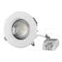 10W LED COB Downlight Redondo A++ 120 lm/W Blanco Cálido - 2