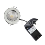 5W LED Fire Rated Downlight SAMSUNG Chip Chrome Dimmable 4000K - 3