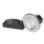 5W LED Fire Rated Downlight SAMSUNG Chip Chrome Dimmable 4000K - 8