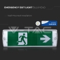 4W LED Emergency Exit Light SAMSUNG Chip 6000K - 5