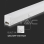 4W LED Batten Fitting Square SAMSUNG Chip T5 30cm 3000K - 10