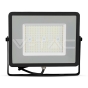 100W LED Floodlight SMD SAMSUNG Chip Slim White Body 4000K - 4