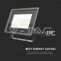10W LED Floodlight SMD F-Series Black Body 3000K - 4