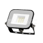 10W LED Floodlight SMD SAMSUNG Chip PRO-S Grey Body 3000K - 1