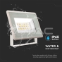 10W LED Floodlight SMD F-Series White Body 3000K - 5