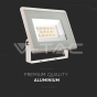 10W LED Floodlight SMD F-Series White Body 6400K - 6