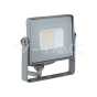 10W LED Floodlight SMD SAMSUNG Chip Slim Grey Body 4000K - 4