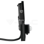 10W LED Sensor Floodlight SAMSUNG Chip Cut-OFF Function Black Body 3000K - 3